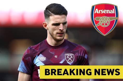 Arsenal Closing In On Declan Rice With Gunners Set To Smash Club Record Transfer Fee