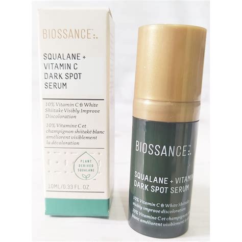 Biossance Squalane 10 Vitamin C Dark Spot Serum 10ml Beautykitshop