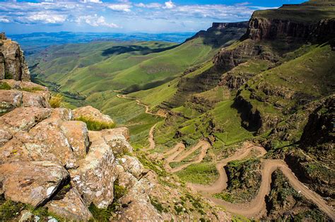 Lesotho map africa capital rivers and cities. Sani Pass - Wikipedia