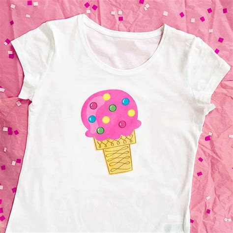 Diy Ice Cream T Shirt 100 Directions