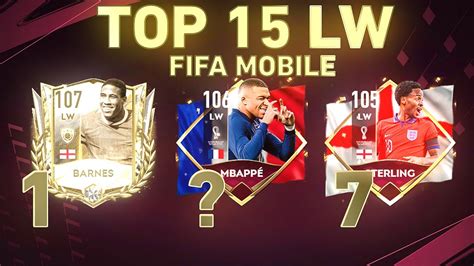 Top 15 Left Winger Lw In Fifa Mobile 23 Fifamobile22 Fifamobile Best