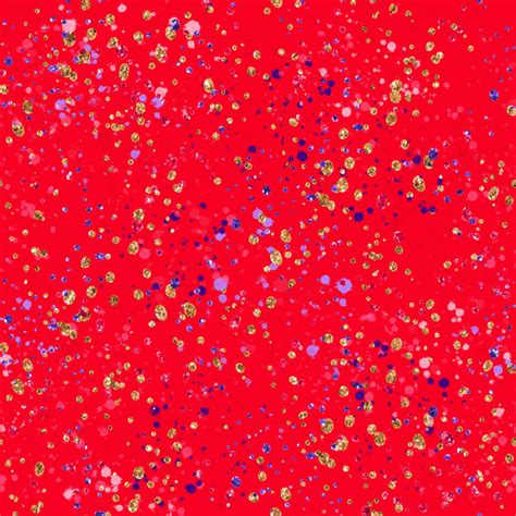 Red Glitter Splatter Patterned Vinyl Sheet Icraftvinyl
