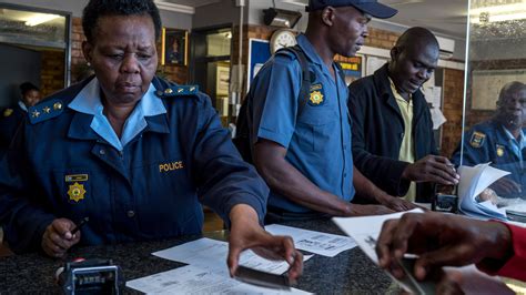 Police In South Africa Struggle To Gain Trust After Apartheid The New