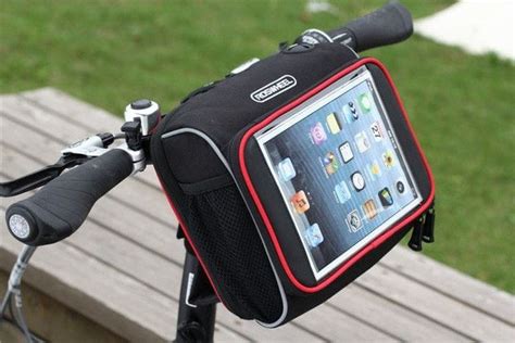 Waterproof Bicycle Ipad Tablet Holder Case Handlebar Bag Folding