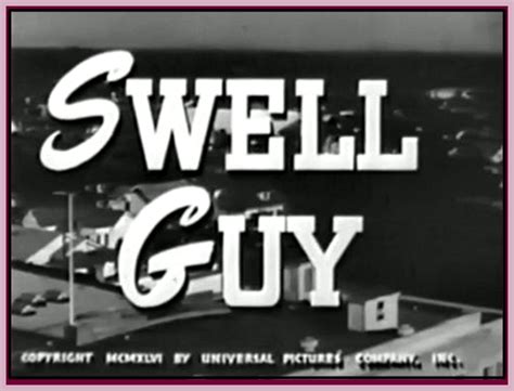 Swell Guy 1946 Rare Dvd With Sonny Tufts Ann Blyth