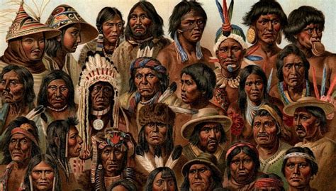 The Native Population Of America Came From 250 First Settlers Earth