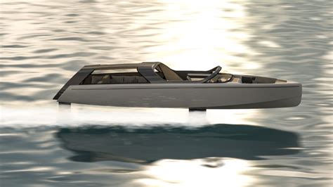 Cockwells New All Electric Alte Volare Tender Glides Above The Water