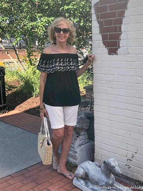 Fashion Over 50 Cool Bermuda Shorts Summer Tops Southern Hospitality
