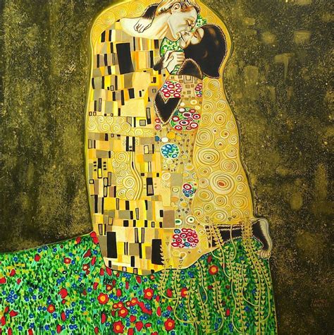 The Kiss James Charles Klimt Art Klimt Paintings Kiss Art