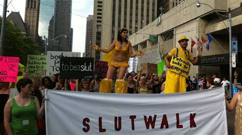 Hundreds March In Toronto Slutwalk To Combat Sexual Violence The