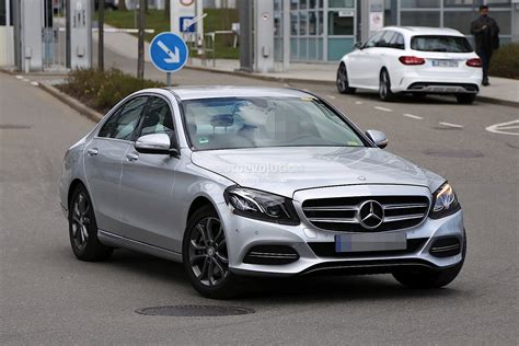 2017 Mercedes Benz C Class Facelift Spied In Germany Autoevolution