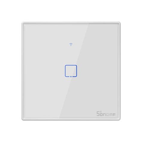 Sonoff Tx T0 Eu 1c 1 Gang Smart Wifi Smart Wall Touch Light Switch