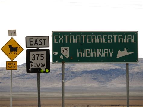 The Extraterrestrial Highway Nevada State Route 375 Warm Flickr