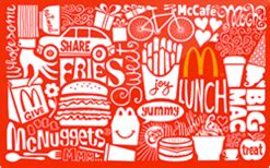 Check mcdonalds gift card balance online, over the phone or in store. McDonald's Gift Card Discount - 5.20% off