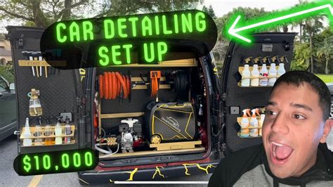Everything You Need To Start A Mobile Car Detailing Business Full Set