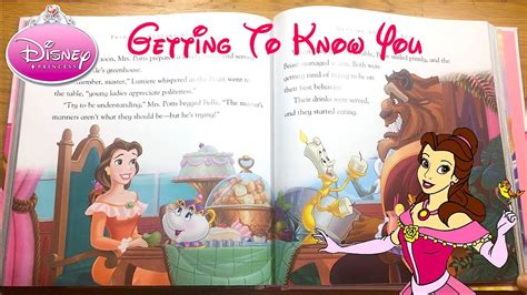 Disney Princess Bedtime Storybook Getting To Know You Read Along
