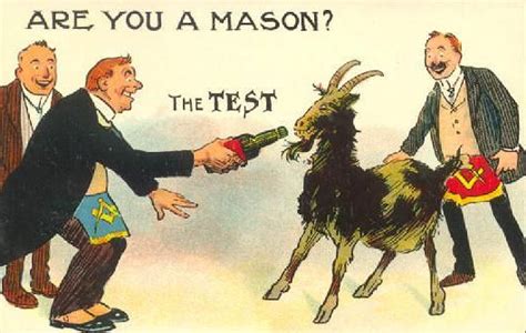 Are You A Mason Humorous Postcards Freemasonry Masonic Art Humor