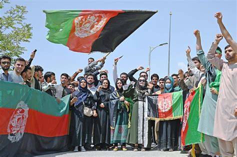 Afghanistan Anti Taliban Proteste Nun Auch In Kabul Newsorfat