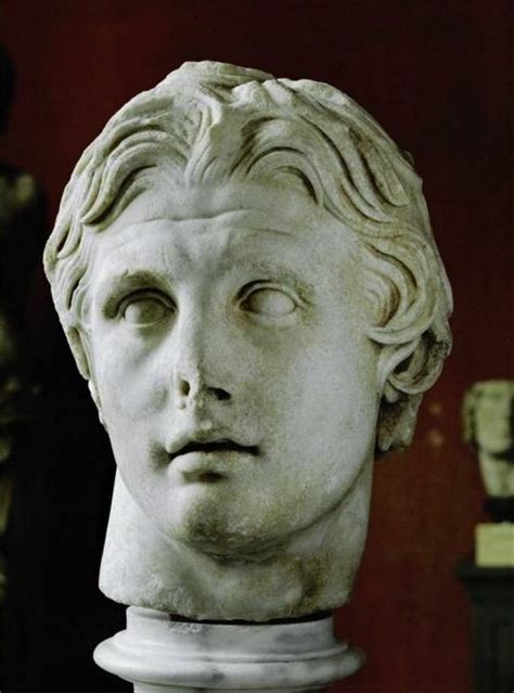 Bust Of Alexander The Great One Of Many Arkeoloji Heykel Alexander