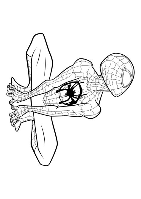 Spider Man Miles Morales Coloring Pages Spider Man Into The Spider