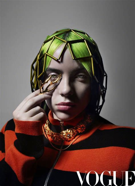 This is billie eilish as we've never seen her before, says edward enninful of his june 2021 cover star. BILLIE EILISH for Vogue Magazine, China June 2020 - HawtCelebs