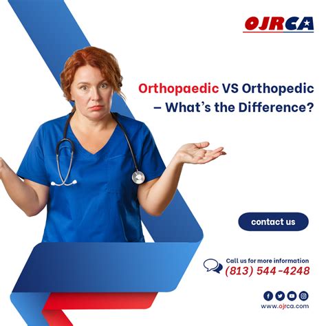 Orthopaedic Versus Orthopedic — Whats The Difference Outpatient Joint Replacement Center Of