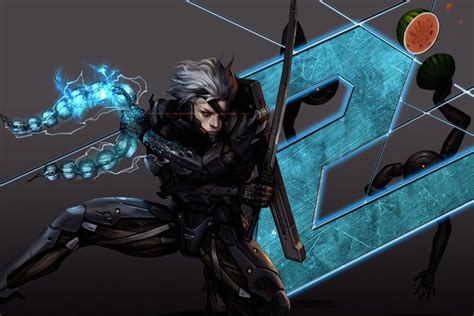 This Image Of Raiden Slashing A 2 Is Also Probably Not A