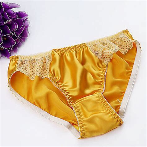 Womens Silk Lace Panties Knickers Naughty Panties Cute Underwear Hipster Bikinis Ebay