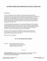 Letter To Employee About Wage Garnishment Pictures
