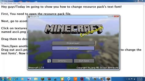 If you are on a minecraft server which supports colored signs (ask an admin or the owner if you do not know), you may use the color codes described above in the bedrock edition. Minecraft - How to change resource packs text font - YouTube
