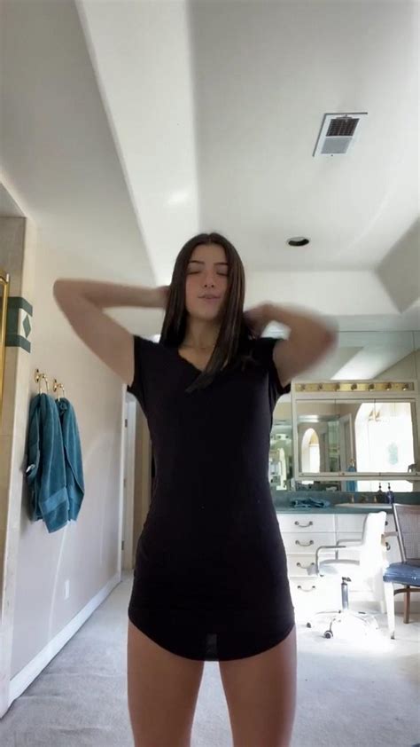 Charli Damelio See Through Mini Dress Dance Video Leaked Influencers
