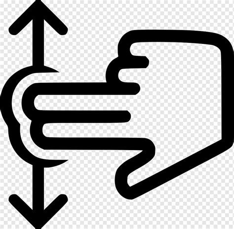 Computer Icons Gesture Arrow Text Vertical User Interface Png Pngwing