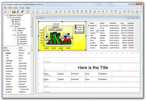 Use our drag & drop form builder to easily create your own online form or survey. Database Application Builder - Free download and software ...