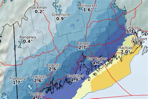 Up To 8 Inches Of Snow Expected Along Maine Coast This Weekend