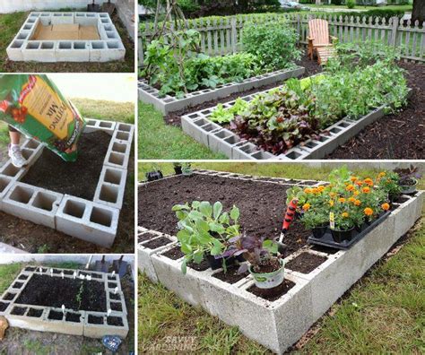 Make A Raised Bed Garden Out Of Cinder Blocks
