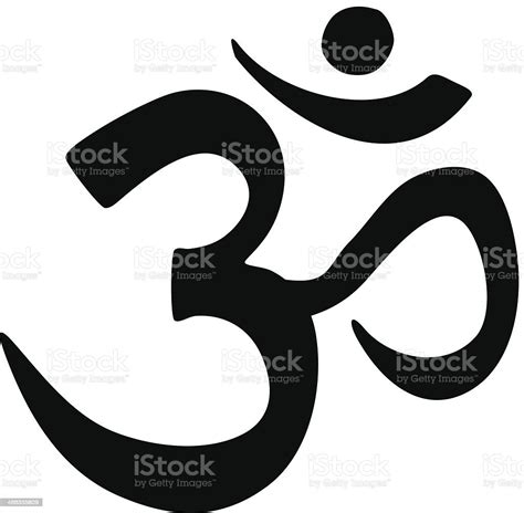 Hinduism Symbol Stock Illustration Download Image Now Cut Out