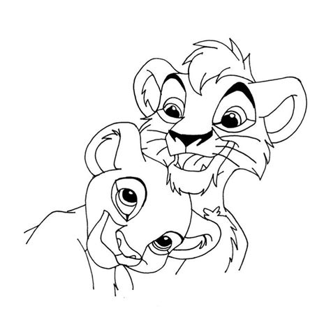 Mewarn10 Kleurplaten Lion King 3