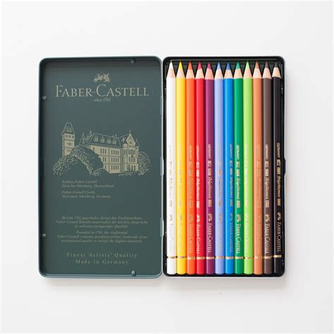 Faber Castell Polychromos Colour Pencils Pack 12 Hondurasplanner