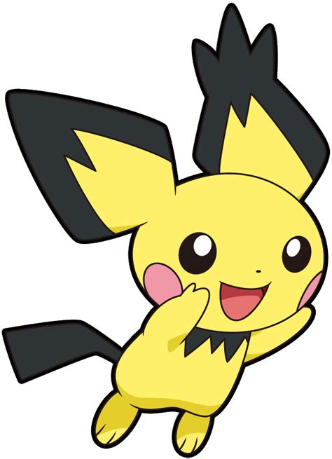 Szpiczastousza Pichu Pokémon Wiki Fandom