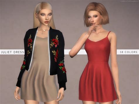Sims 4 Ccs The Best Juliet Dress By Christoper067