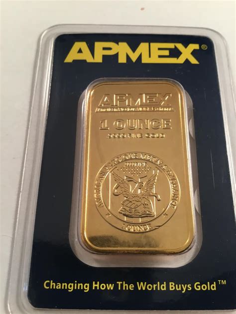 Apmex 1 Ounce Gold Bar