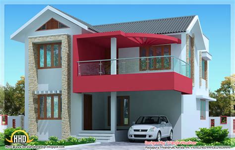 2030 Sqfeet Simple Modern House In Trivandrum Kerala