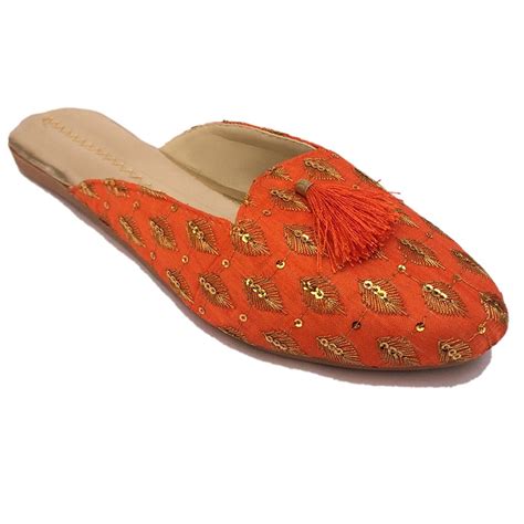 Punjabi Sandal Shoes Rajasthani Jutti Khussa Chaussures Jutti Etsy