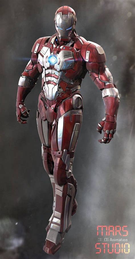 Slick Iron Man Armor Designs By Mars — Geektyrant Iron Man Armor