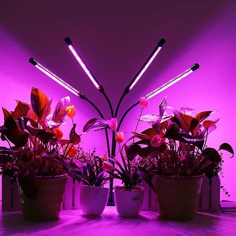 This light can help accelerate flowering, increase nutrition, speed up rate of growth, etc. Plant Grow Light,60/80LEDs Timing Dimmable Levels Plant ...