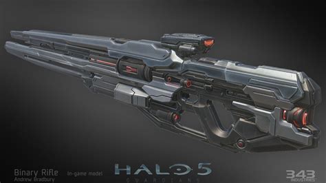 Artstation Halo 5 Binary Rifle