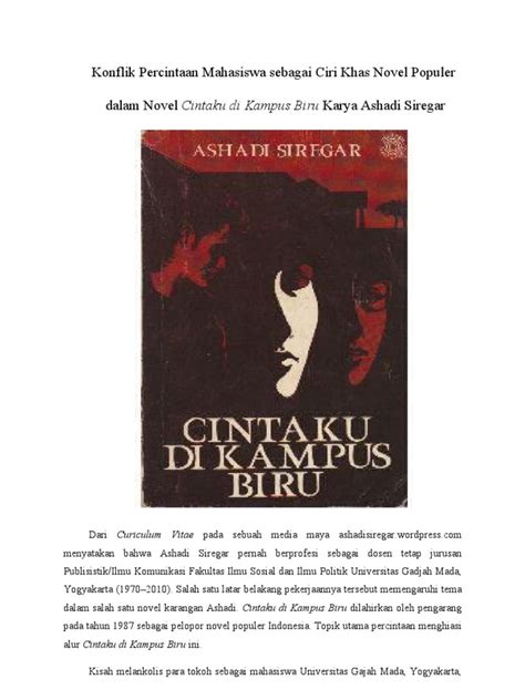 Download novrl lara cintaku : Konflik Percintaan Mahasiswa sebagai Ciri Khas Novel ...