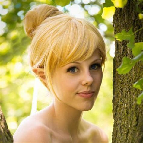 Tinker Bell High Quality Full Lace Cos Wig Princess Tinkerbell Girls
