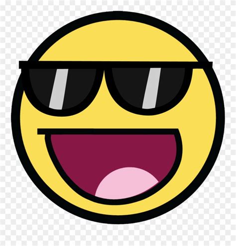 Awesome Face With Sunglasses Clip Art Library