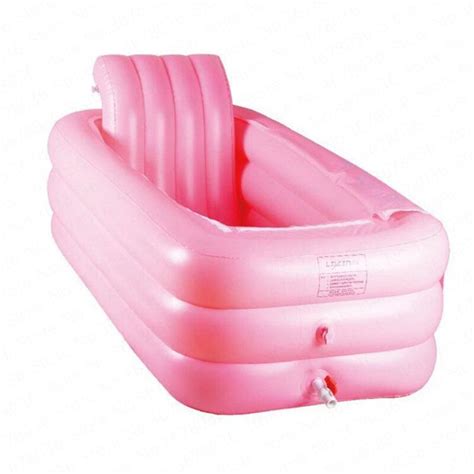 0 Adult Inflatable Bathtub Thickening Tub Plastic Folding Aliexpress